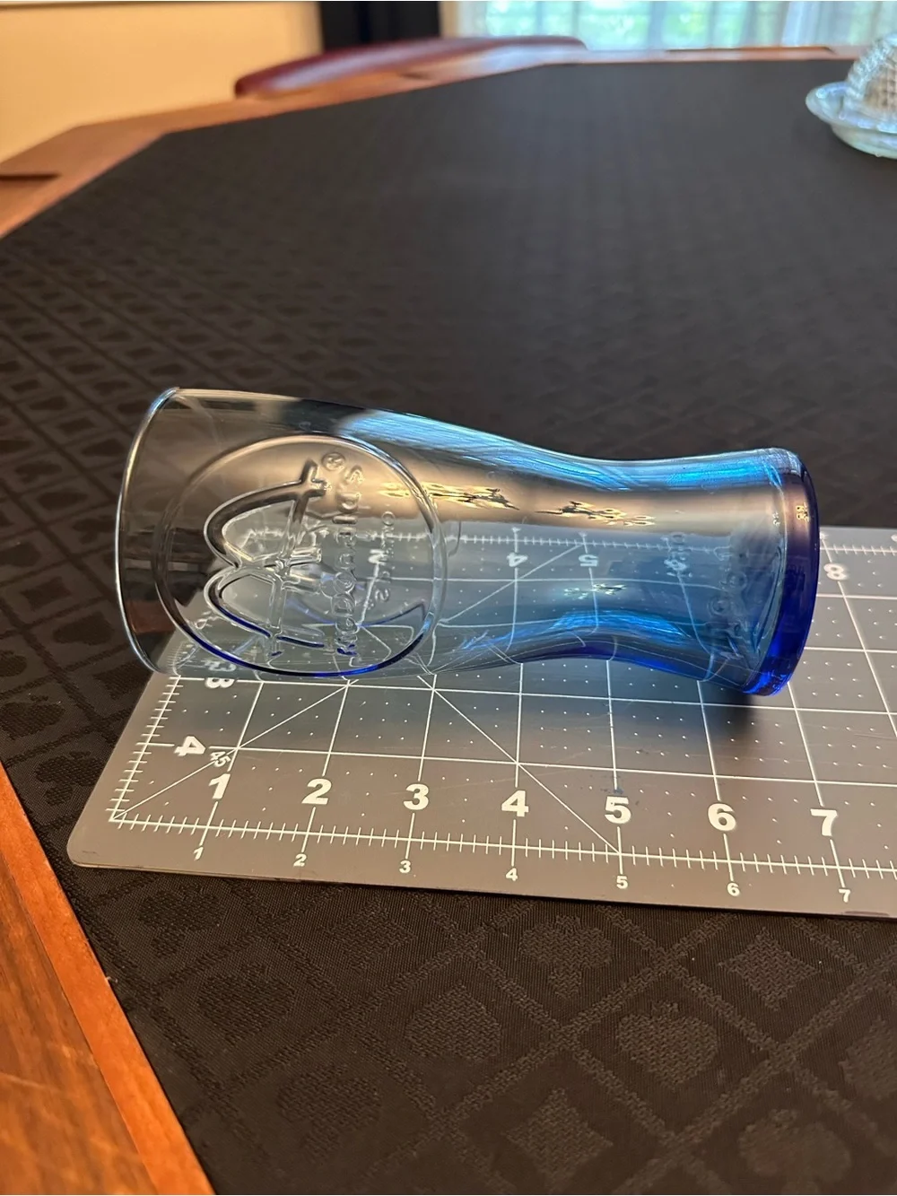 McDonald's Blue Collector Glass 1961 Era